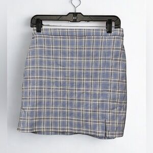 Hollister Ultra High Rise Mini Skirt Plaid  Y2K Indie Sleaze SZ M